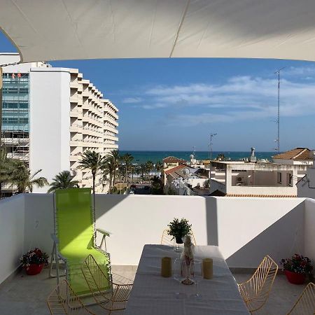 Apartmán Lujoso Duplex En La Playa Con Vistas Al Mar Torremolinos Exteriér fotografie