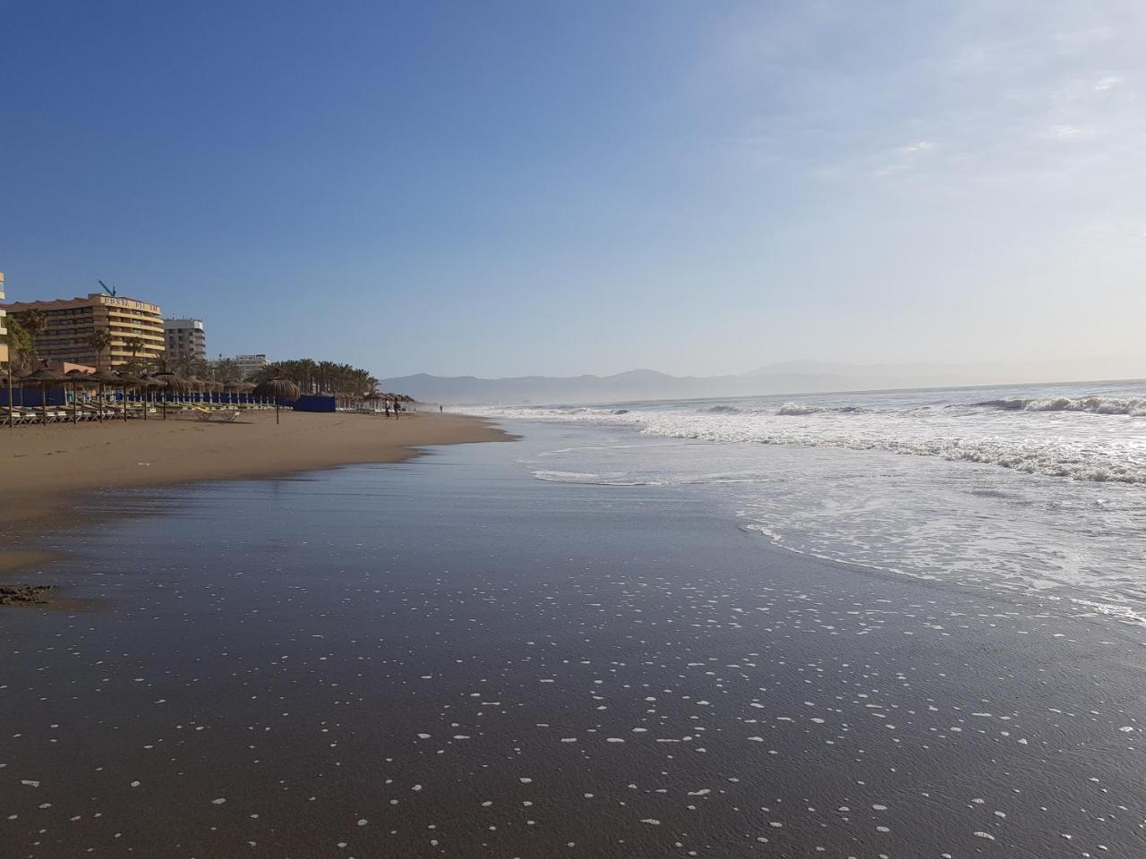 Apartmán Lujoso Duplex En La Playa Con Vistas Al Mar Torremolinos Exteriér fotografie