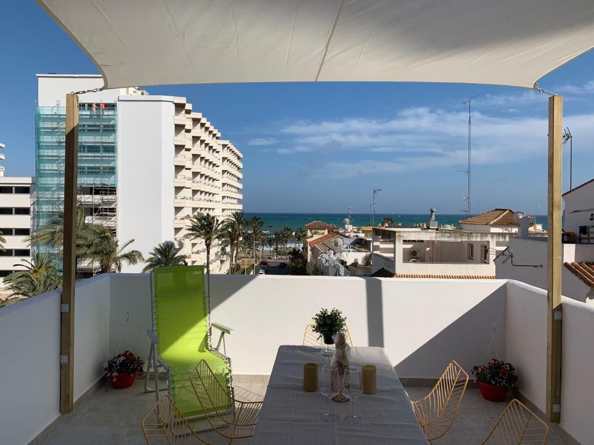 Apartmán Lujoso Duplex En La Playa Con Vistas Al Mar Torremolinos Exteriér fotografie